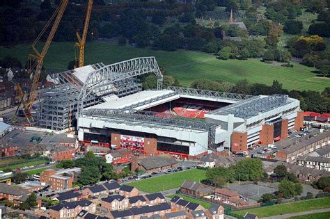 Photos: Anfield's new Main Stand looks impressive in new aerial views ...