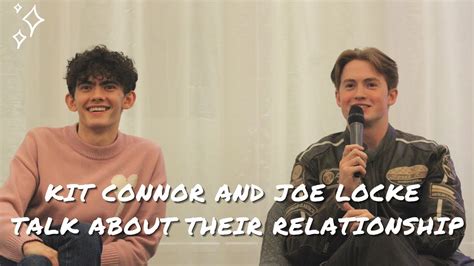 Kit Connor and Joe Locke talk about their relationship and Heartstopper. - YouTube