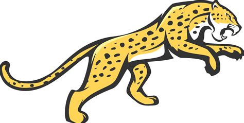 Cheetah clipart mascot, Cheetah mascot Transparent FREE for download on ...