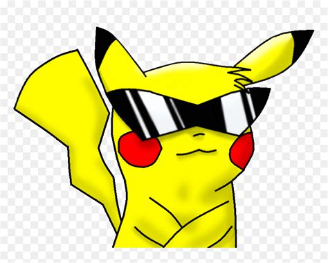 Pikachu With Glasses Png, Transparent Png - vhv