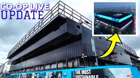 LARGEST UK ARENA?! Co-op Live Arena Construction Update! Roof Installation, Facade, Internal ...