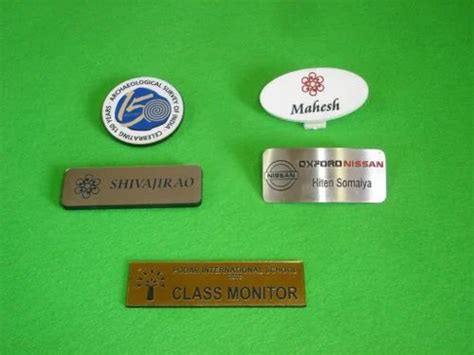 Engraved Badges - Metal Badges Manufacturer from Pune