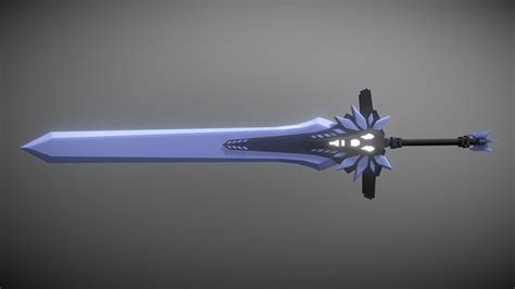 Crystal Sword - Sword - Download Free 3D model by Wawann [0b98e49] - Sketchfab