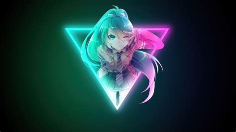 Anime Girl Retro Minimal 4k Wallpaper,HD Anime Wallpapers,4k Wallpapers,Images,Backgrounds ...