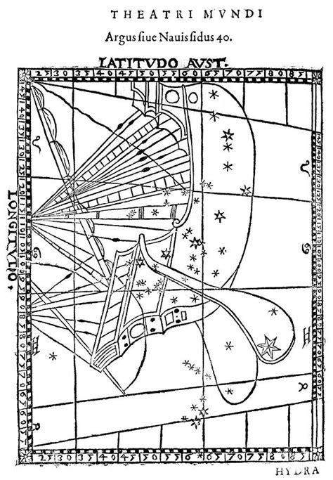 Constellation Of Argo Photograph by Royal Astronomical Society/science Photo Library - Fine Art ...