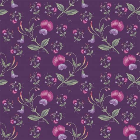 Floral Wallpaper Vintage Background Free Stock Photo - Public Domain Pictures