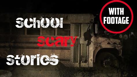 School Scary Stories - YouTube