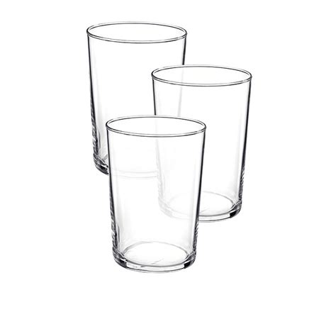 Bormioli Rocco Bodega 3pc Maxi Glass Tumbler Set 500ml - Fast Shipping