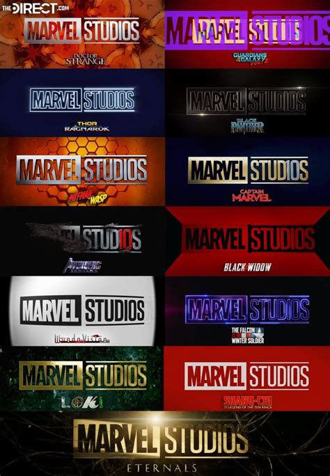 All the varying Marvel Studios logos from the Teaser Trailers : r ...