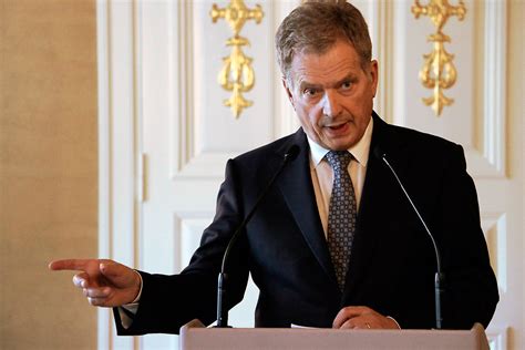 President Sauli Niinistö: The Buk Missile Test Was Supposed to Remain As a Secret | Finland Today