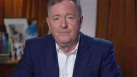 Piers Morgan says he feels 'rough as a badger’s a**e' as he hosts ...