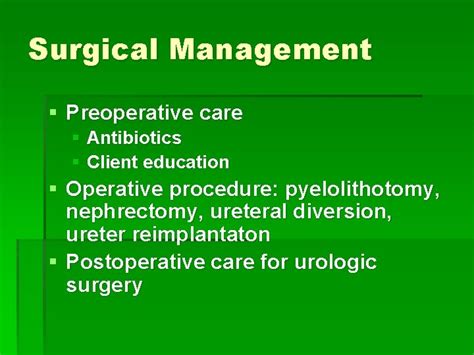 Interventions for Clients with Renal Disorders Pyelonephritis Bacterial