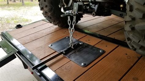 ATV / UTV Tie Down System for Trailers - Texas Metal Works