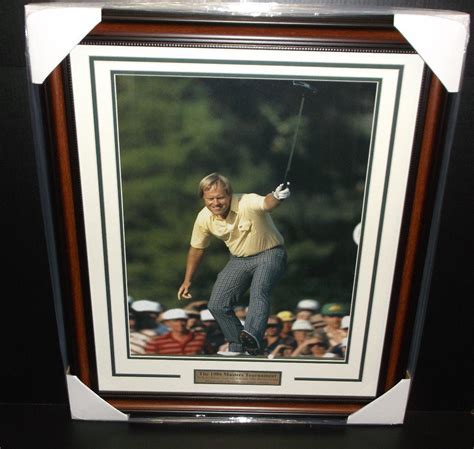 Jack Nicklaus 1986 Masters Champion 16x20 Photo Framed