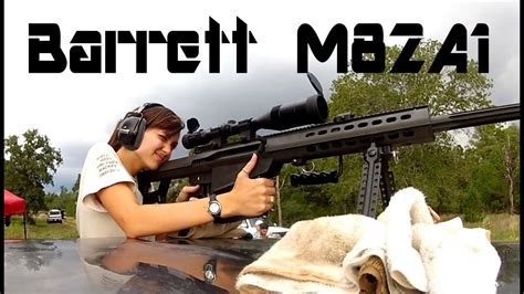 The Amazing .50 BMG (Barrett M82A1) - YouTube