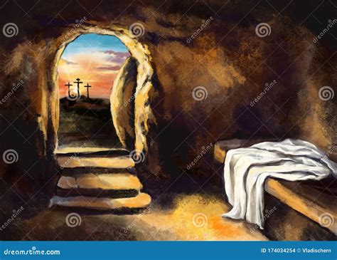 Jesus Risen Tomb