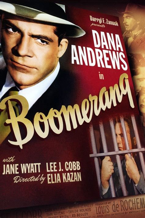 Boomerang! (1947) - Posters — The Movie Database (TMDB)