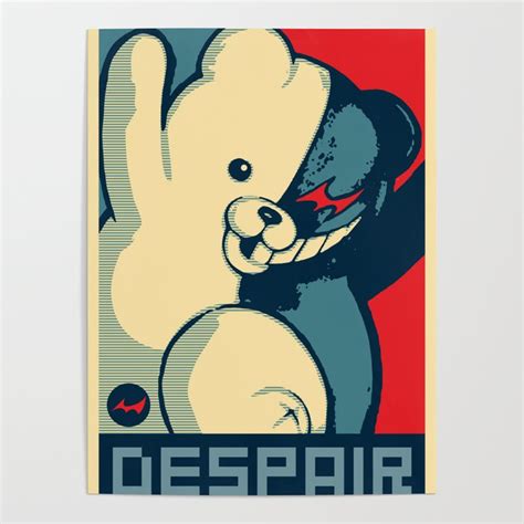 Monokuma: Vote For Ultimate Despair. A Danganronpa design Poster by Jamie Pogue | Society6