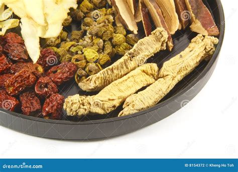 Chinese Herbal Soup Ingredients Stock Photography - Image: 8154372