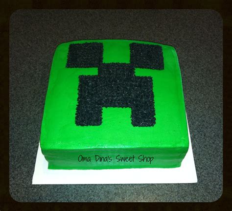 Minecraft Creeper Face Cake | Cupcake cakes, Cake, Creeper cake