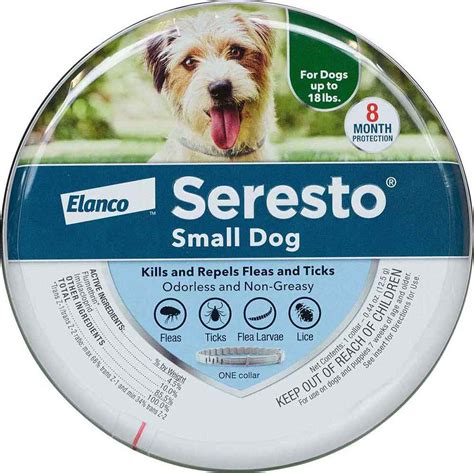 Seresto Flea and Tick Collar for Dogs Elanco Animal Health - Flea Tick ...