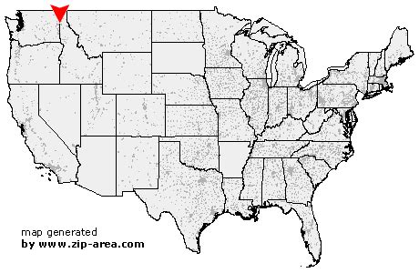 US Zip code Post Falls - Idaho