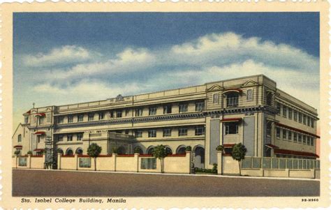 Sta. Isabel College Building, Manila | Archival postcard fro… | Flickr