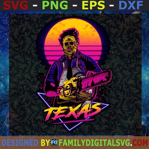 Digital Svg, Digital Clip Art, Texas Chainsaw Massacre, Png, Rockstar ...