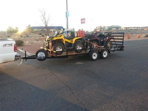 What trailer for hauling two atvs - Polaris ATV Forum