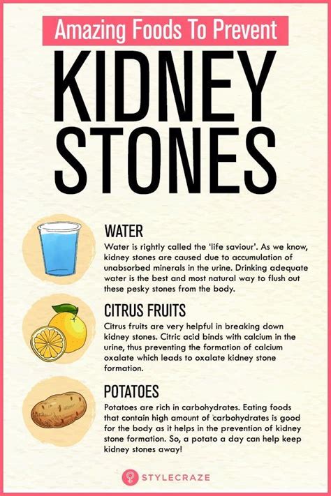 Kidney Stones Diet – Foods List, Benefits, And Lifestyle Changes ...