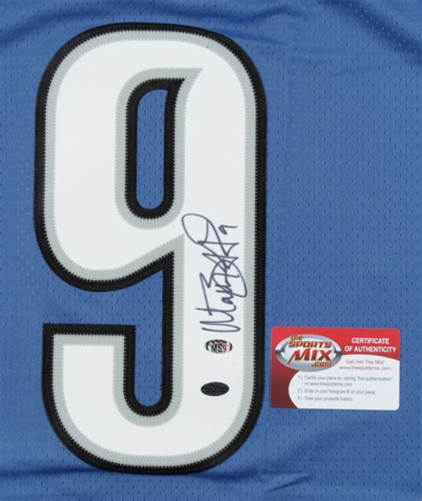 Matthew Stafford Signed Lions Jersey (TheSportsMix COA & Stafford Hologram) | Pristine Auction