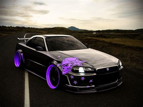 Nissan Skyline R34 Modified Wallpaper