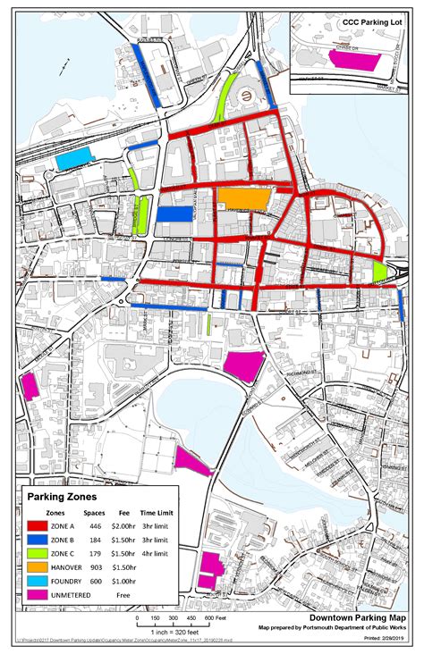 Parking Locations Map & Pricing | City of Portsmouth