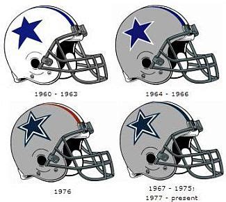 Cowboys' star 5th coolest helmet in football history - Blogging The Boys