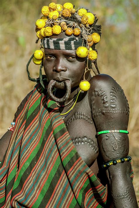 Mursi Woman, Omo Valley, Ethiopia