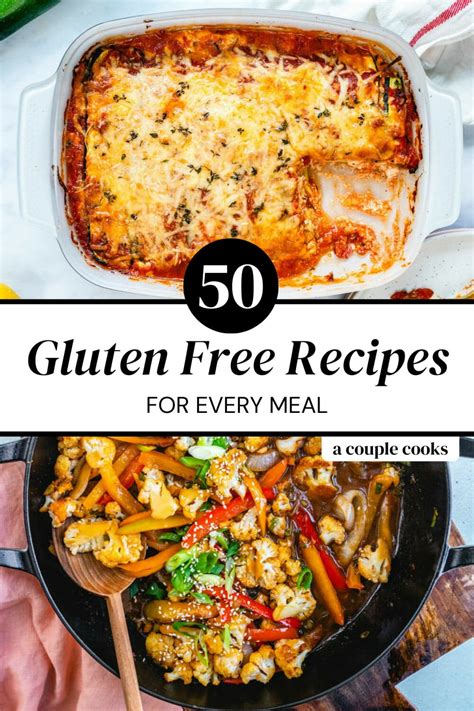 50 Gluten Free Recipes for Every Meal – A Couple Cooks