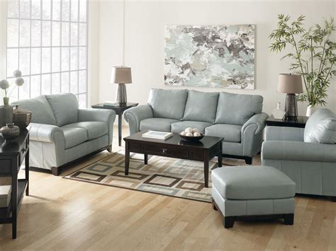 20+ Blue Leather Sofa Living Room Ideas – DECOOMO