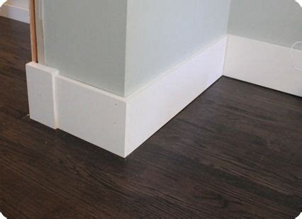 My Greenbrae Cottage: If You Give a Room New Floors… | Baseboard styles, Simple baseboards ...