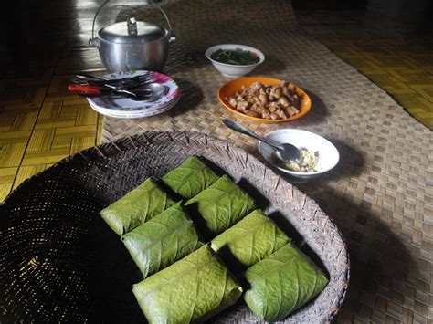 Traditional Bidayuh food - Backyard Tour