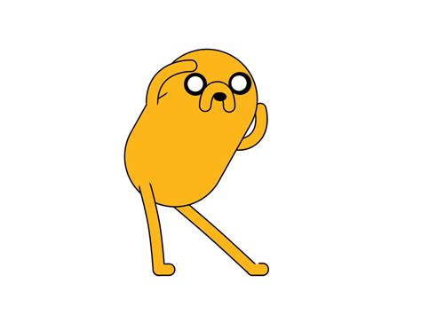 Adventure Time Jake Dancing Gif