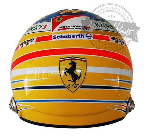 Fernando Alonso 2014 F1 Replica Helmet Scale 1:1 – All Racing Helmets