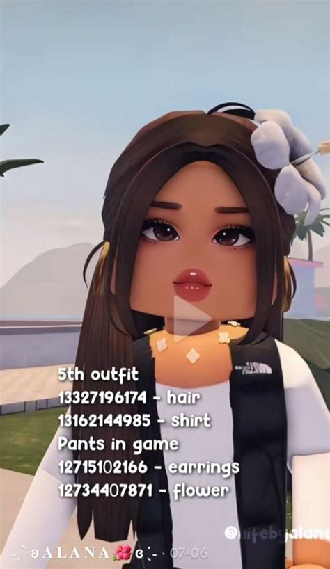 Last brunette one!! in 2024 | Roblox codes, Berries, Coding