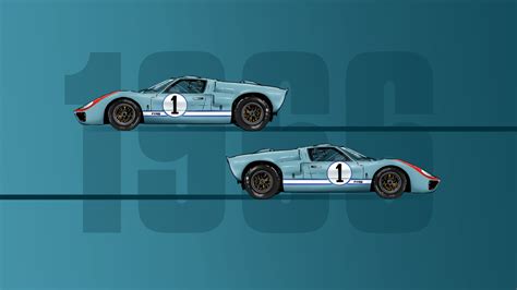 Le Mans Ford GT40 1966 - 1 - (3840 x 2160) : wallpaper