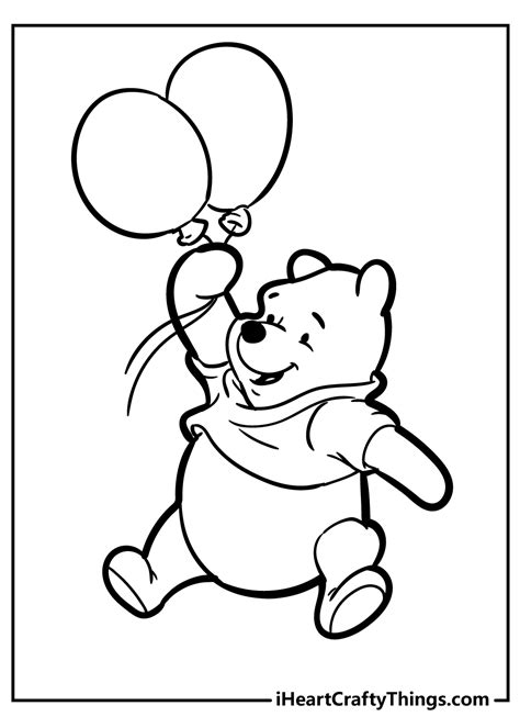 Winnie The Pooh Coloring Pages | Bear coloring pages, Winnie the pooh drawing, Whinnie the pooh ...