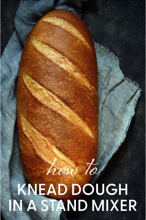 How to Knead Dough in a Stand Mixer