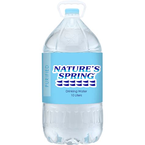 Nature's Spring Drinking Water | 10L | Water | Walter Mart