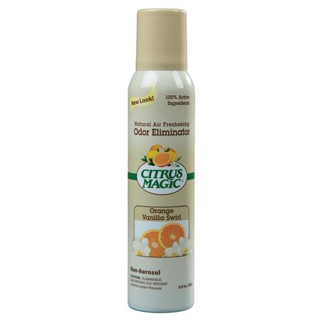 Citrus Magic Natural Odor Eliminating Air Freshener Spray, Orange ...