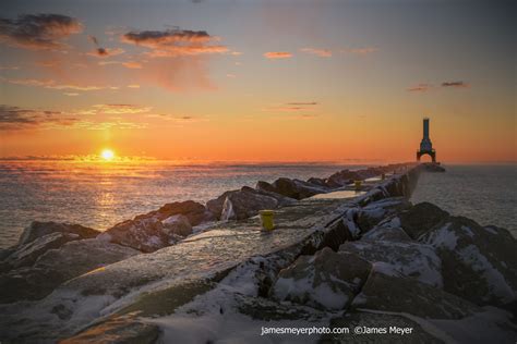 November Sunrise in Port Washington