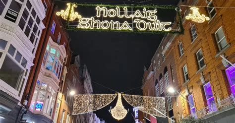 Grafton Street lights delight as Christmas in Dublin begins with a bang ...