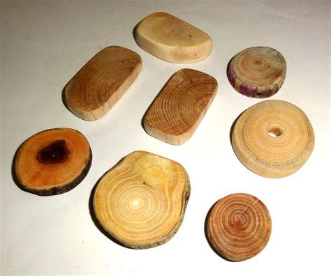 Natural wood slices discs, rustic weddings, jewelry suppli… | Flickr